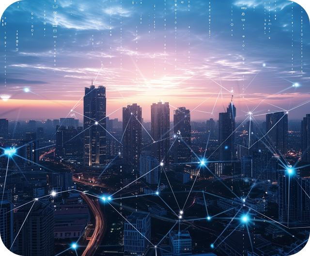 Futuristic Image representing Enterprise delivery and change management